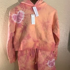 Frankie’s Bikinis Burl Hoodie and sweatshort
